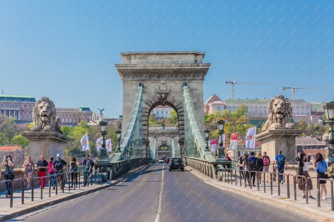 Városkép - Budapest - Széchenyi lánchíd