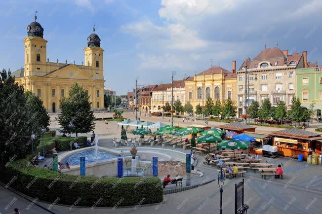 Városkép - Debrecen - Kossuth tér