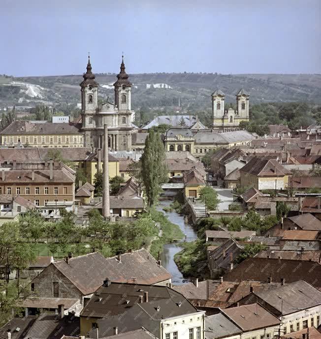 Városkép - Eger - Látkép a Rác templomból