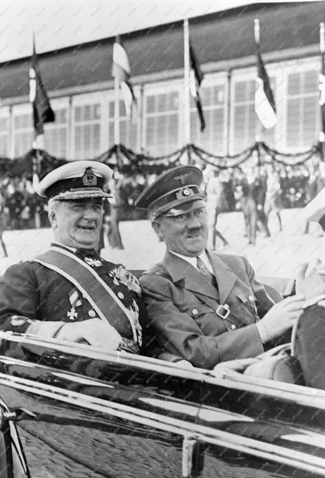Történelem - Horthy látogatása Hitlernél