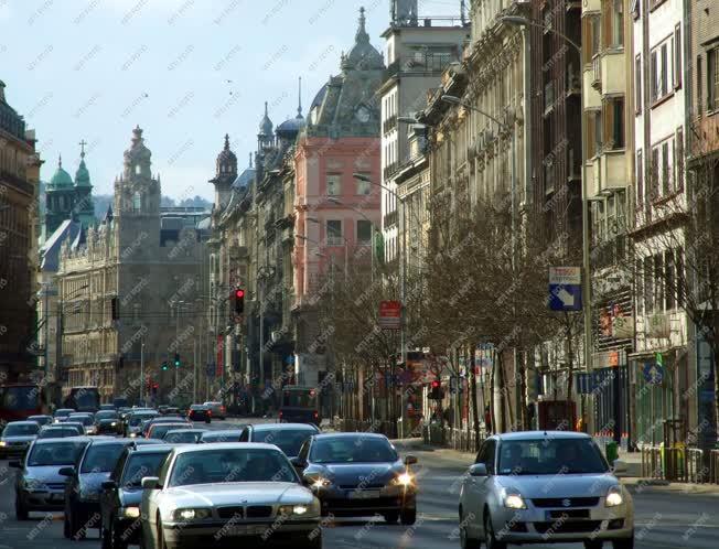 Budapest - Városkép - Rákóczi út