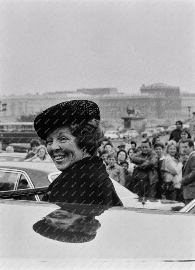 Külkapcsolat - Beatrix holland királynő Budapesten