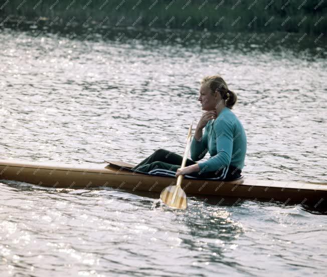 Sport - A kajak-kenu válogatott edzőtábora