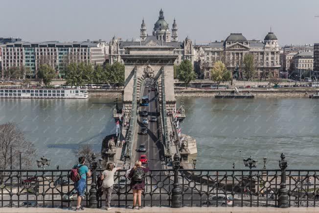 Városkép - Budapest - Széchenyi lánchíd