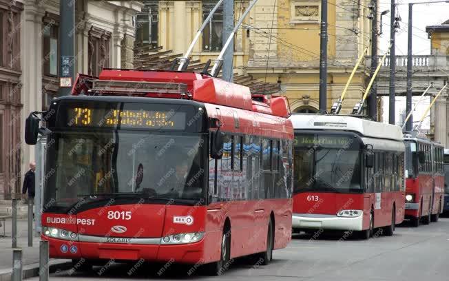 Közlekedés - Budapest - A BKK trolibuszai
