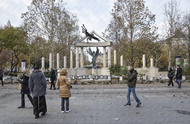 Városkép - Budapest - A német megszállás áldozatainak emlékműve