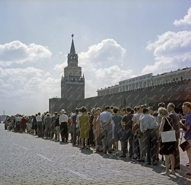 Városkép - Szovjetúnió - Moszkva - Vörös tér