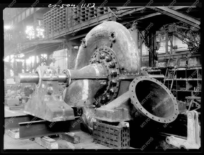 Ipar - Ganz Vagon Gyár - Francis-turbina