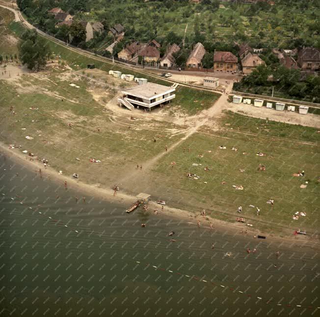 Szabadidő - Tájkép - Győri Duna-strand