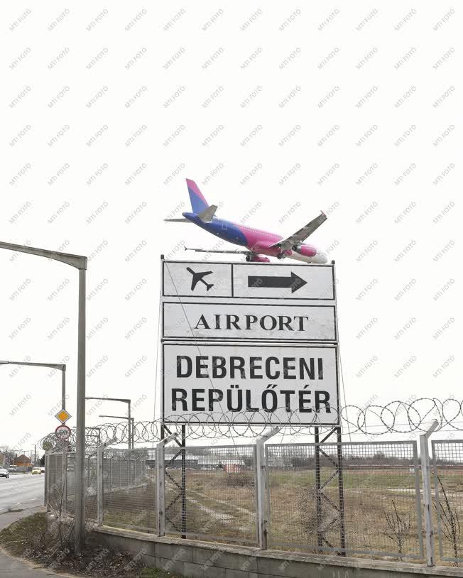 Közlekedés - Debrecen - Wizz Air pilóták gyakorlata