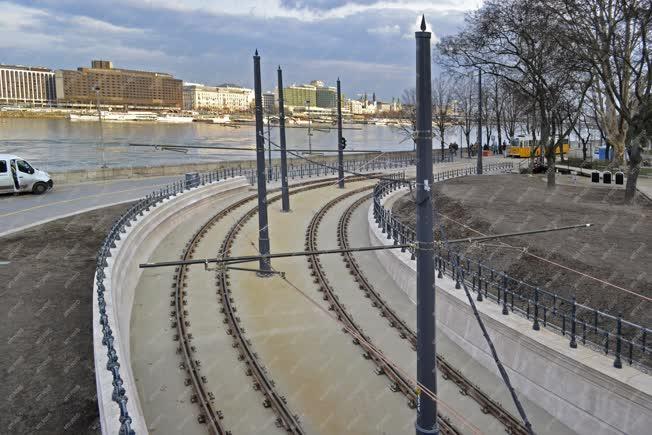 Közlekedés - Budapest - Budai fonódó villamoshálózat