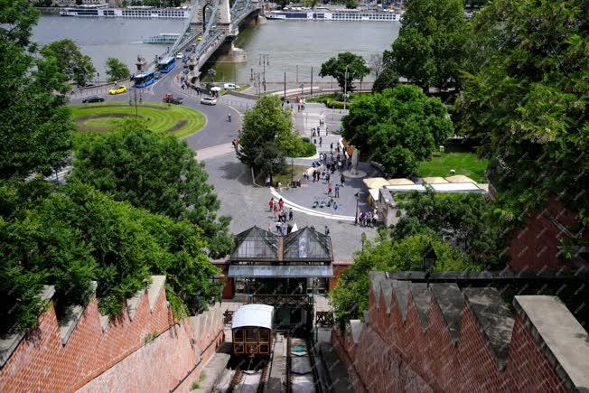 Városkép - Budapest - Budavári sikló