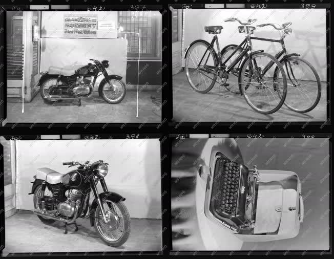 Kereskedelem - Motorkerékpár, bicikli, írógép