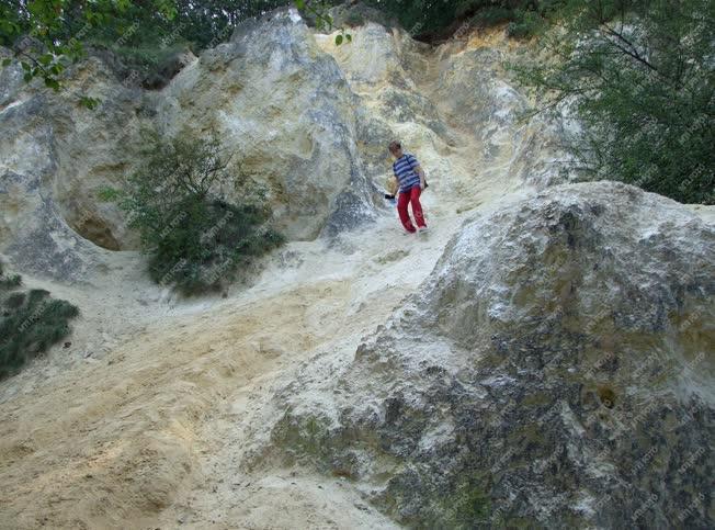 Belföldi turizmus - Solymár - Természetjáró a homokkő szikláknál