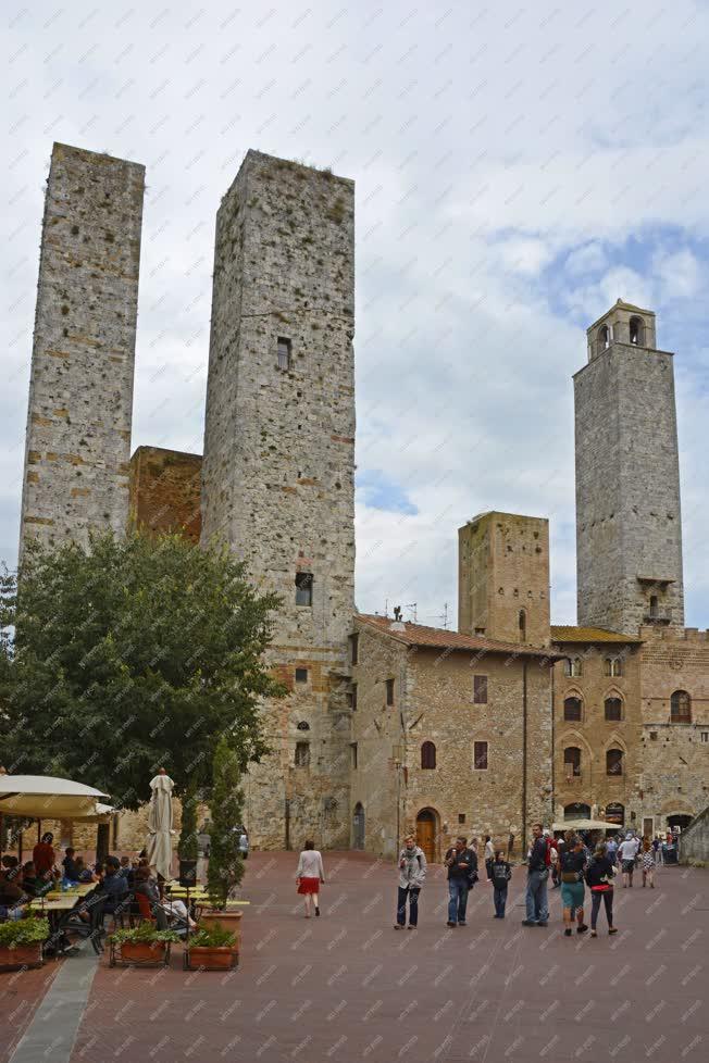 Városkép - San Gimignano 