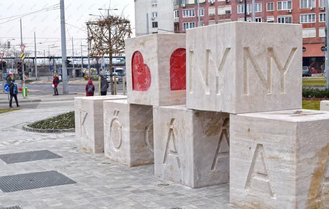 Városkép - Budapest - Park a kőbányai Liget téren 