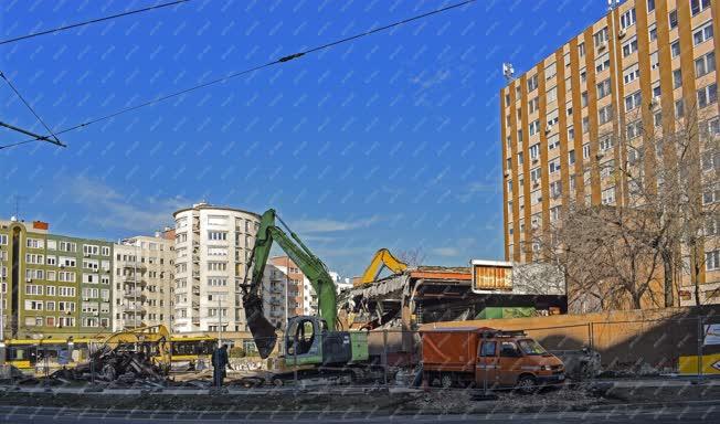 Városkép - Budapest - Liget téri bontás