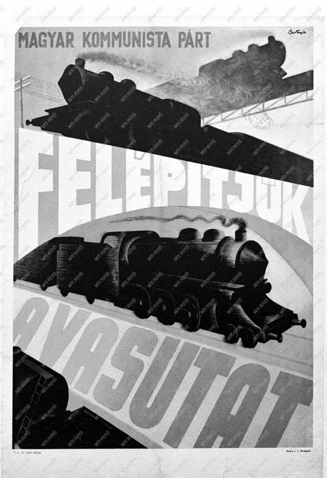 Kultúra - Belpolitika - Politikai plakátok 1945-1965 című kiállítás