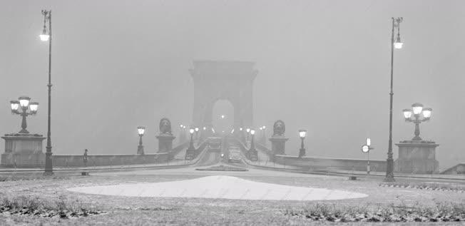 Időjárás - Városkép - Budapesti ködös reggel