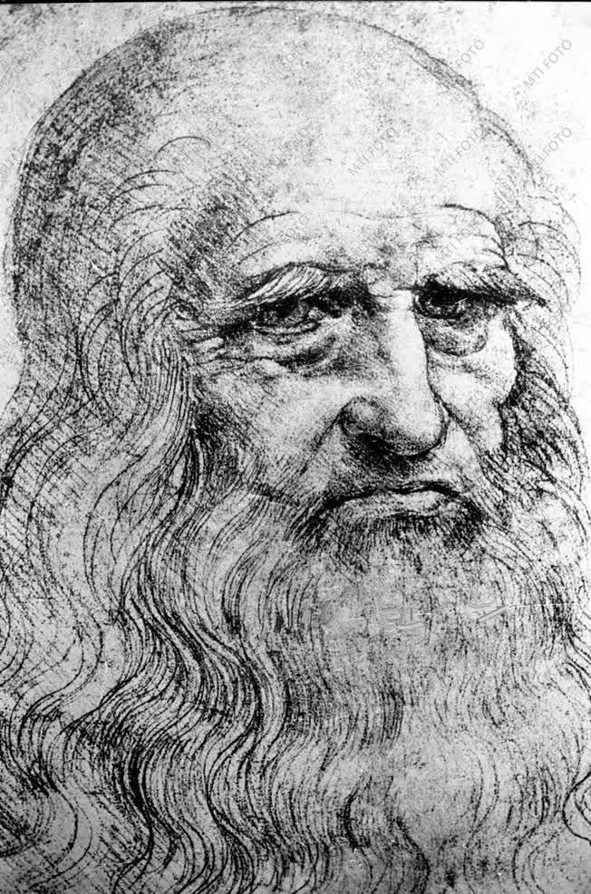 Képzőművészet - Kiállítás - Leonardo da Vinci önarcképe