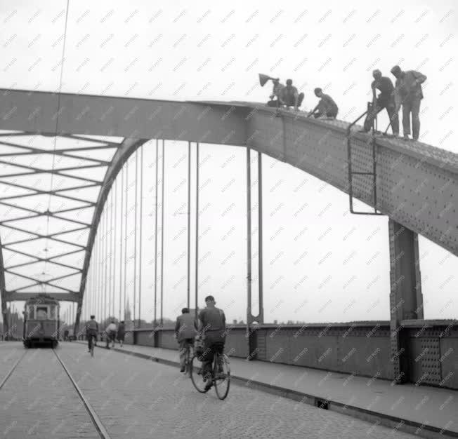 Ipar - Hídépítés - Szegedi Belvárosi híd