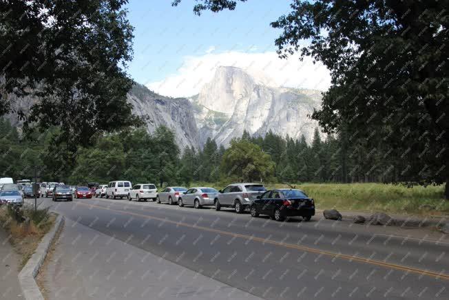 Természet - Az El Capitan sziklatömbje a Yosemite völgyben
