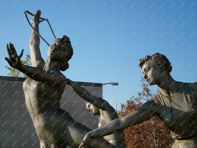 Szobrászat - Budapest - Puskás Ferenc Stadion szoborpark