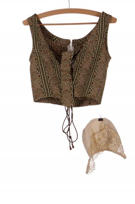 Khaki barna mellény