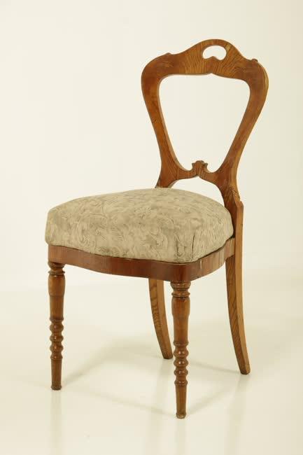 Bieder kárpitozott szék