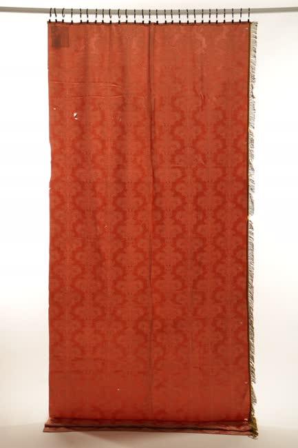 Mintás mályva brokát