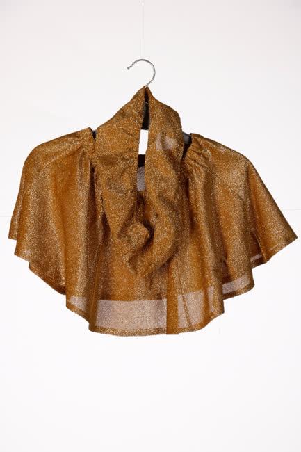 Arany lurex top és szoknya