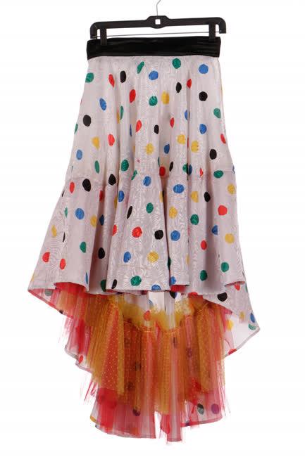 Pettyes szoknya és dressz