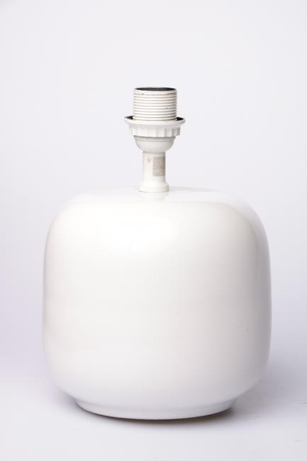 Fehér kerámia asztali lámpa