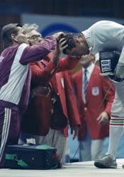 Sport - Szöuli olimpia - Nébald György sérülése