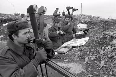 Fegyveres erők - Honvédelem - A Magyar Néphadsereg téli gyakorlata