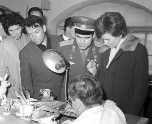 Külkapcsolat - Valentyina Tyereskova szovjet űrhajós Magyarországon