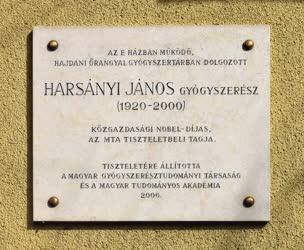 Városkép - Budapest - Harsányi-emléktábla