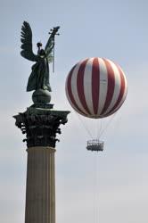 Idegenforgalom - Budapest - Ballon kilátó a Városligetben