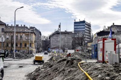 Városkép - Budapest - Corvin sétány