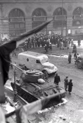 Városkép - Budapest az 1956-os forradalom és szabadságharc után