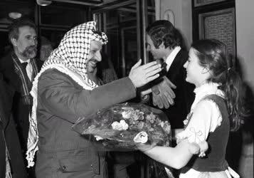 Külpolitika - Jasszer Arafat Budapesten