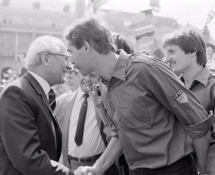 Külkapcsolat - Erich Honecker Budapesten