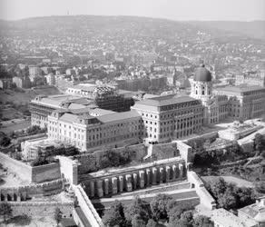 Városkép - A Budavári Palota légi felvételről