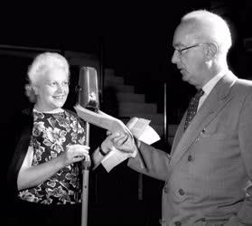Kultúra - Színház - Ladomerszky Margit jutalomjátéka a rádióban
