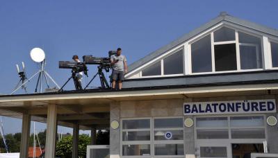 Média - Balatonfüred - Az MTVA kamerái