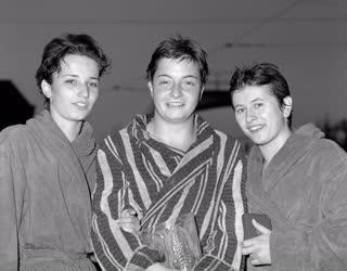 Sport - Az 1963-as magyar úszóbajnokság női győztesei