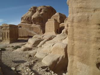 Táj, város - Jordánia - Petra