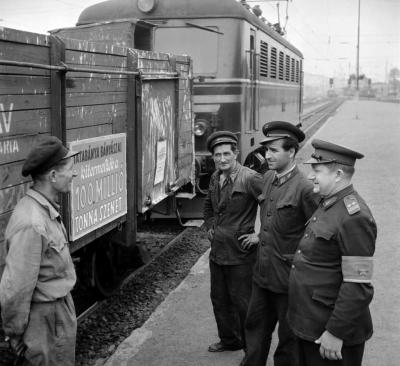 Ipar - Tatabányai bányák - Százmilliomodik tonna szén