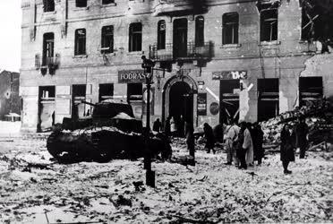 Történelem - II. világháború - Budapest ostroma