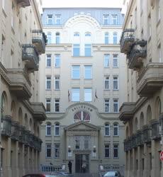 Épület - Budapest - Földes Ferenc Kollégium bejárata